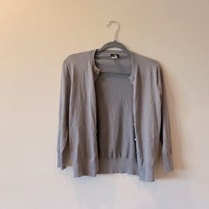 J.Crew Cotton Jackie Cardigan in Periwinkle Size S